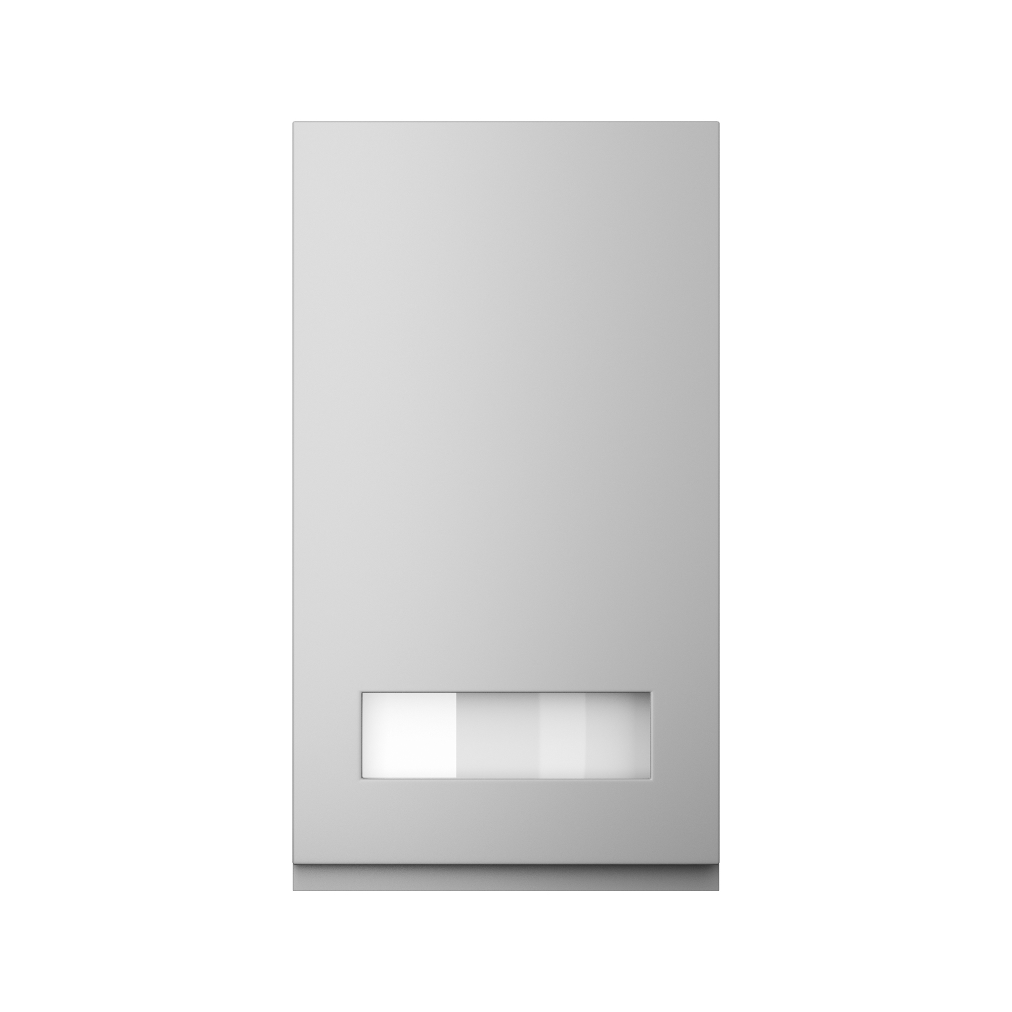 355 X 997 Letterbox Frame Includes Clear Glass - Strada Matte Painted Light Grey